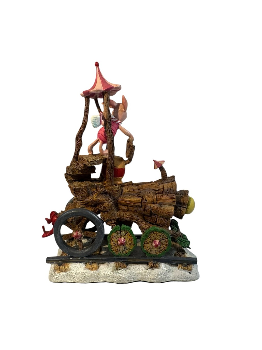 Piglet Holiday Express Train Engine Disney Danbury Mint Christmas Vintage - Picture 6 of 10